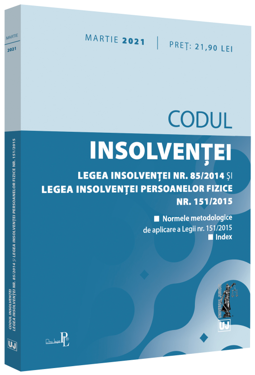 Carte Codul insolventei   editura Universul Juridic