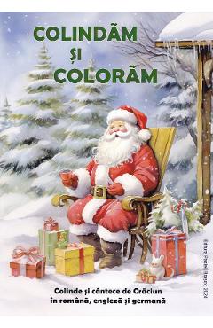 Carte Colindam si coloram editura -