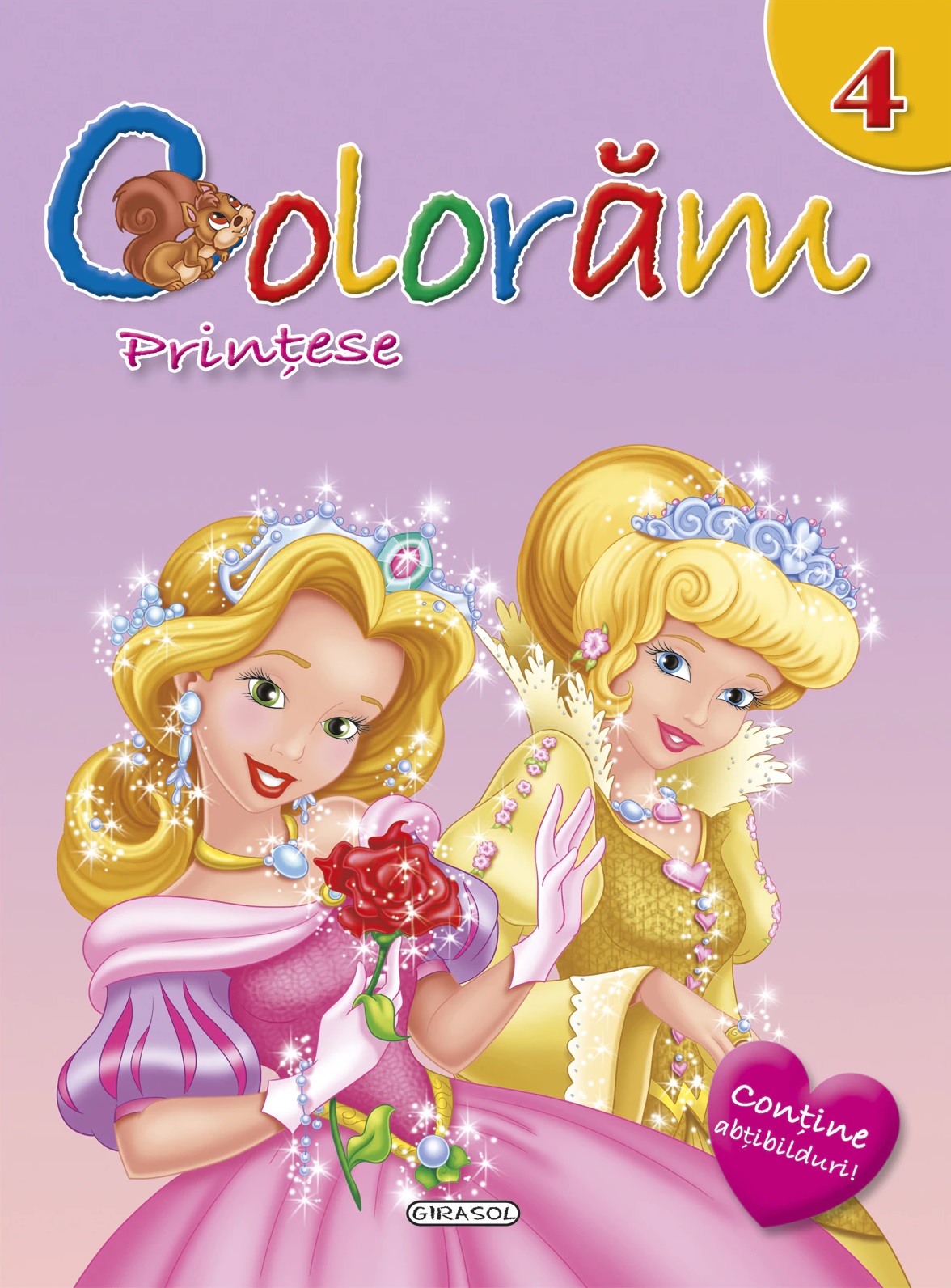 Carte Coloram 4 - Printese   editura Girasol