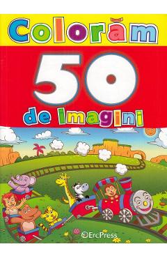 Carte Coloram 50 de imagini editura -
