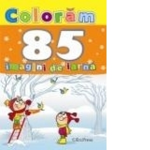 Carte Coloram 85 imagini de iarna