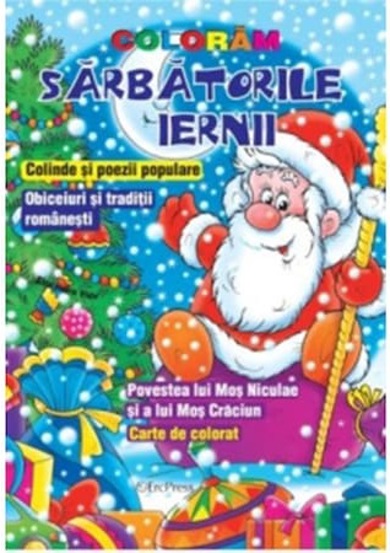 Carte Coloram Sarbatorile iernii editura Erc Press