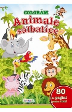 Carte Coloram animale salbatice editura -
