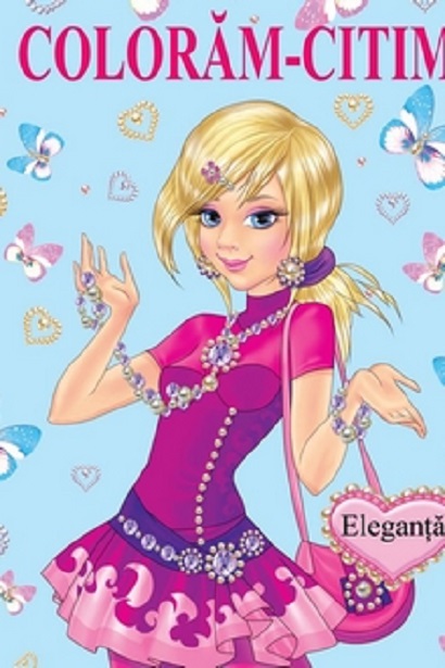 Carte Coloram citim - Eleganta   editura Biblion