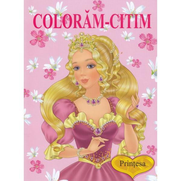 Carte Coloram-citim: printesa