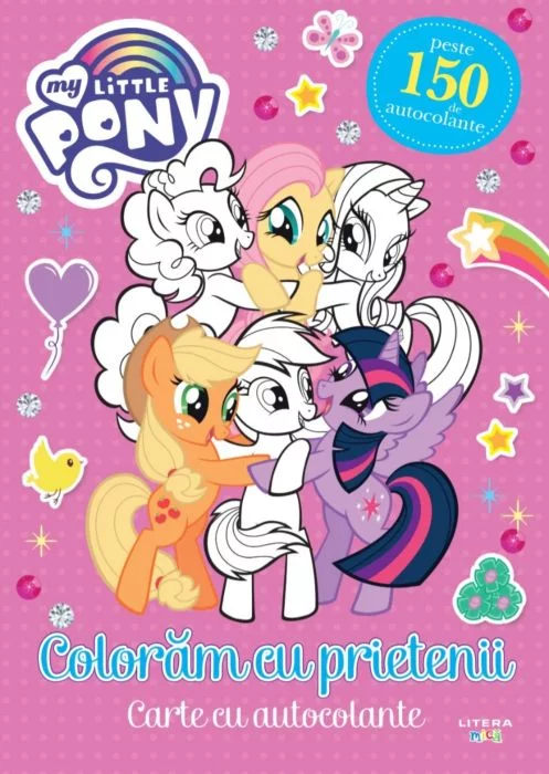 Carte Coloram cu prietenii   editura Litera