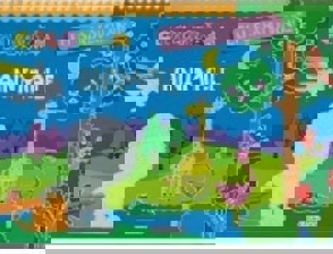 Carte Coloram cu sabloane - Animale editura Girasol