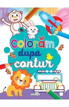 Carte Coloram dupa contur editura -