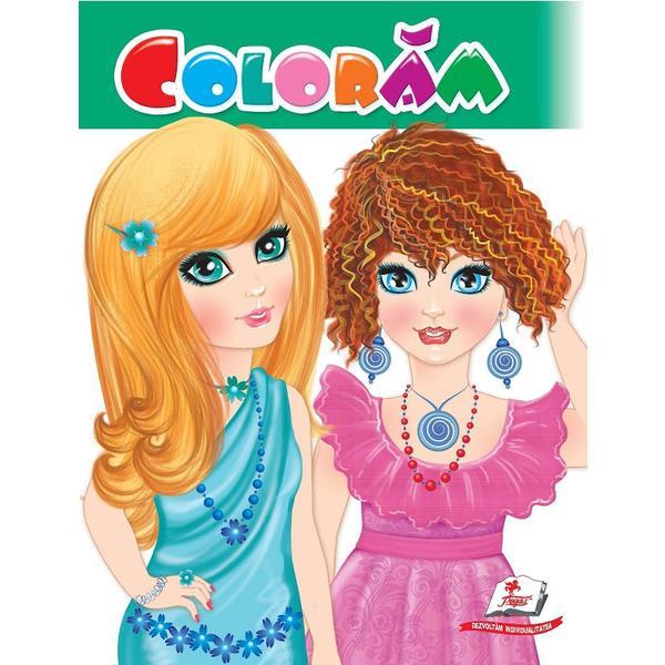 Carte Coloram fetite. Verde