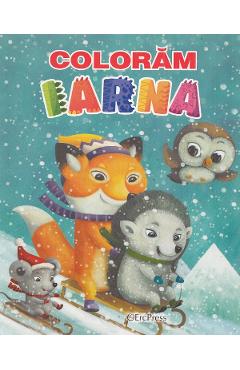 Carte Coloram iarna editura Autor Anonim