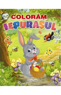 Carte Coloram iepurasul editura Autor Anonim