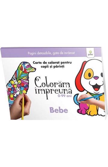 Carte Coloram impreuna. Bebe editura Gama