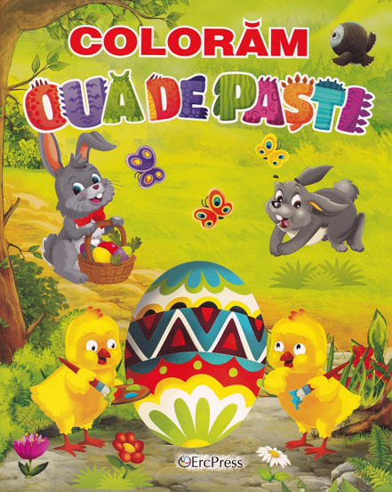 Carte Coloram oua de Pasti editura Erc Press