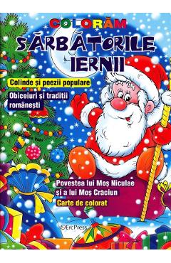 Carte Coloram sarbatorile iernii editura -