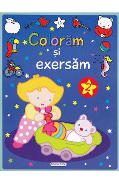Carte Coloram si exersam 2 editura -