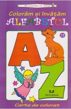Carte Coloram si invatam alfabetul editura -