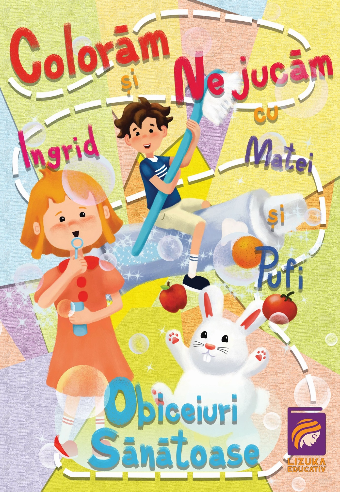 Carte Coloram si ne jucam cu Ingrid