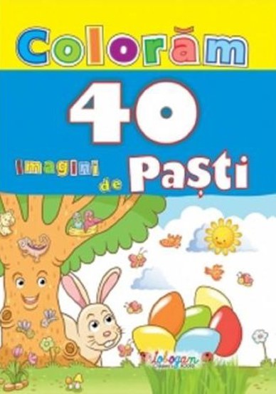 Carte Coloram. 40 de imagini de Pasti editura Erc Press