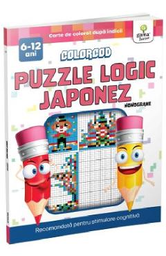 Carte Colorcod: Puzzle logic japonez. Nonograme editura -