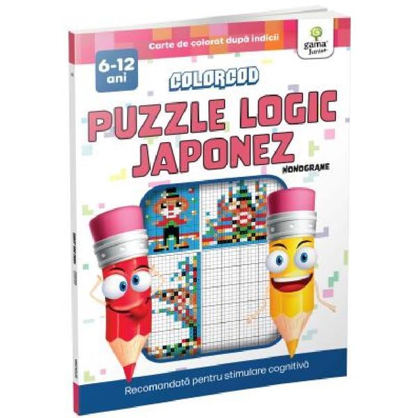 Carte Colorcod: Puzzle logic japonez. Nonograme