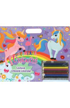 Carte Coloreaza unicorni editura Autor Anonim