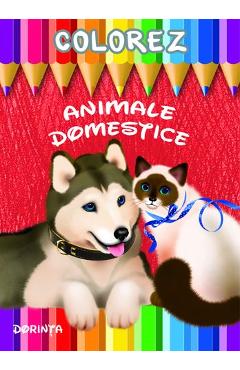 Carte Colorez: Animale domestice editura -