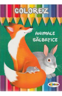 Carte Colorez: Animale salbatice editura -