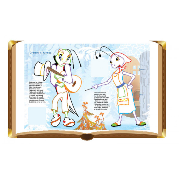 Carte Colorez - Fabule   editura Dorinta