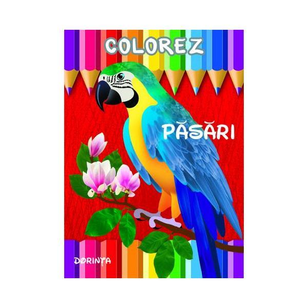 Carte Colorez: Pasari