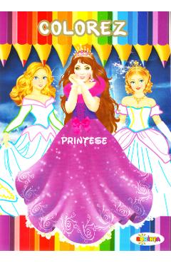 Carte Colorez: Printese editura -
