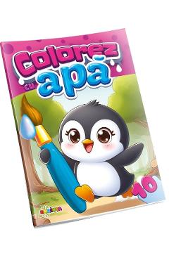 Carte Colorez cu apa 10: Pinguin editura -
