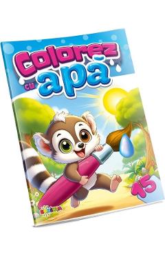 Carte Colorez cu apa 15: Lemur editura -