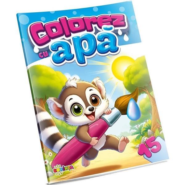 Carte Colorez cu apa 15: Lemur