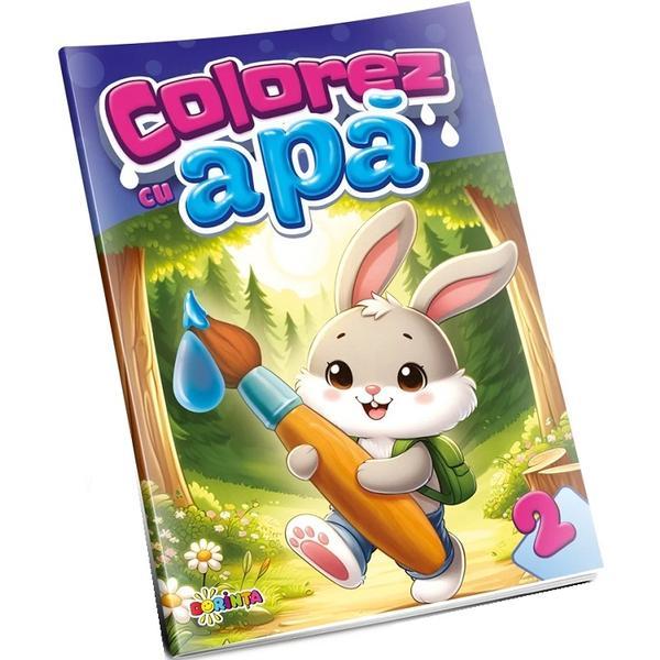 Carte Colorez cu apa 2: Iepure