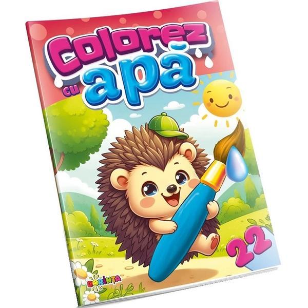 Carte Colorez cu apa 22: Arici