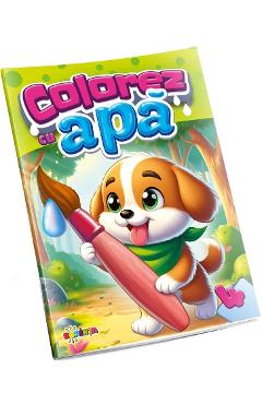 Carte Colorez cu apa 4: Catel editura -