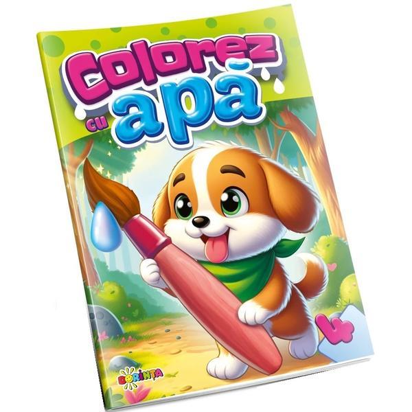 Carte Colorez cu apa 4: Catel