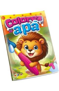 Carte Colorez cu apa 7: Leu editura -