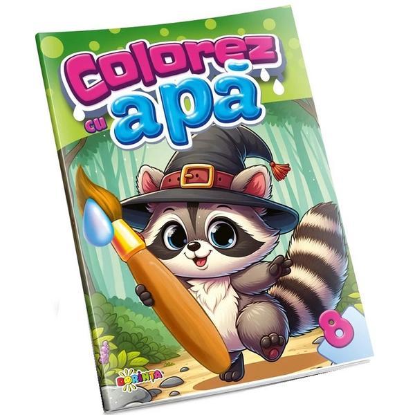 Carte Colorez cu apa 8: Raton