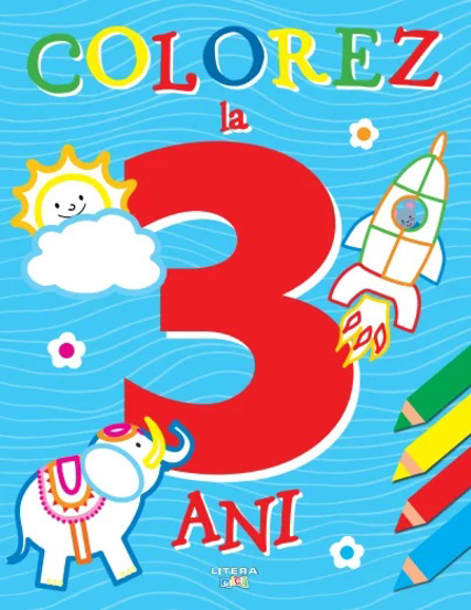 Carte Colorez la 3 ani editura Litera