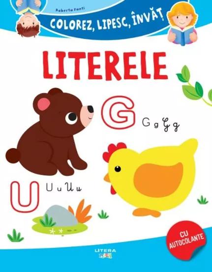 Carte Colorez lipesc invat. Literele editura Litera