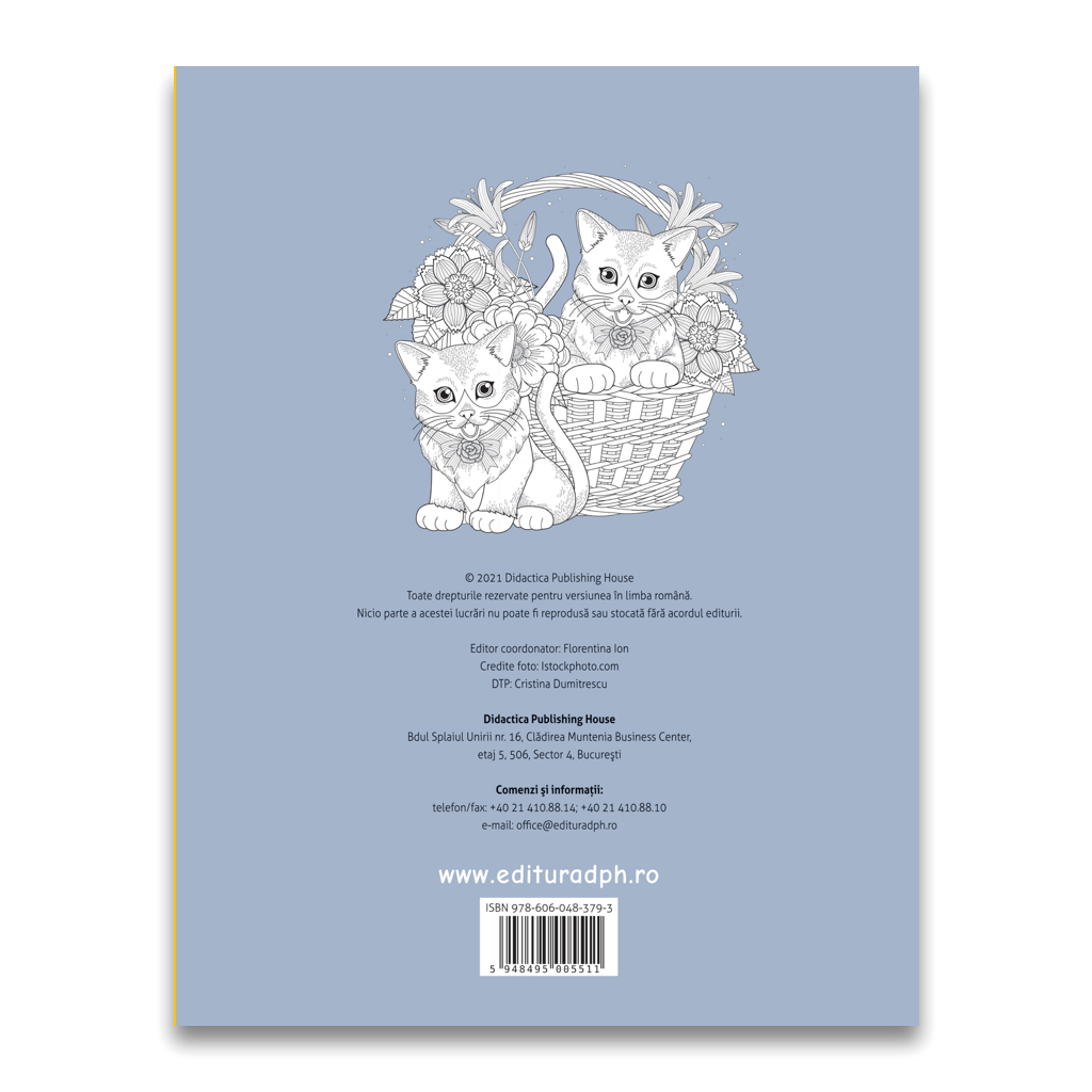 Carte Colorez pisici   editura Didactica Publishing House