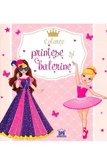 Carte Colorez printese si balerine editura DPH
