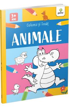 Carte Colorez si invat. Animale editura Autor Anonim
