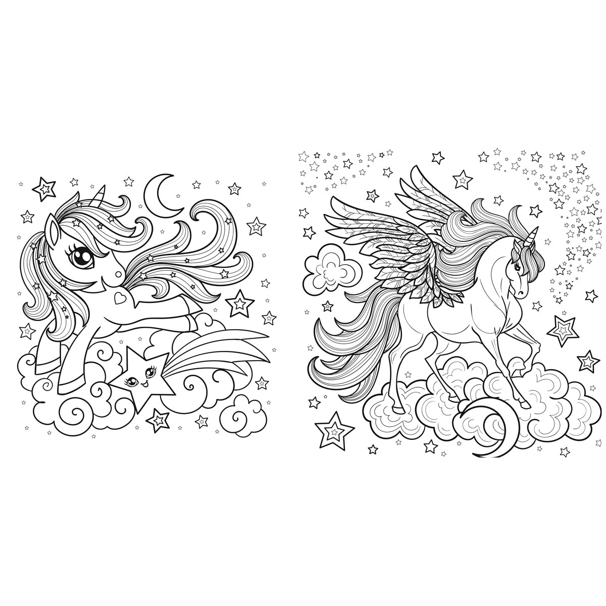 Carte Colorez unicorni - carte de colorat   editura Didactica Publishing House