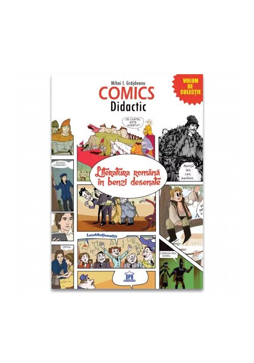 Carte Comics Didactic: Literatura romana in benzi desenate editura Didactica Publishing House