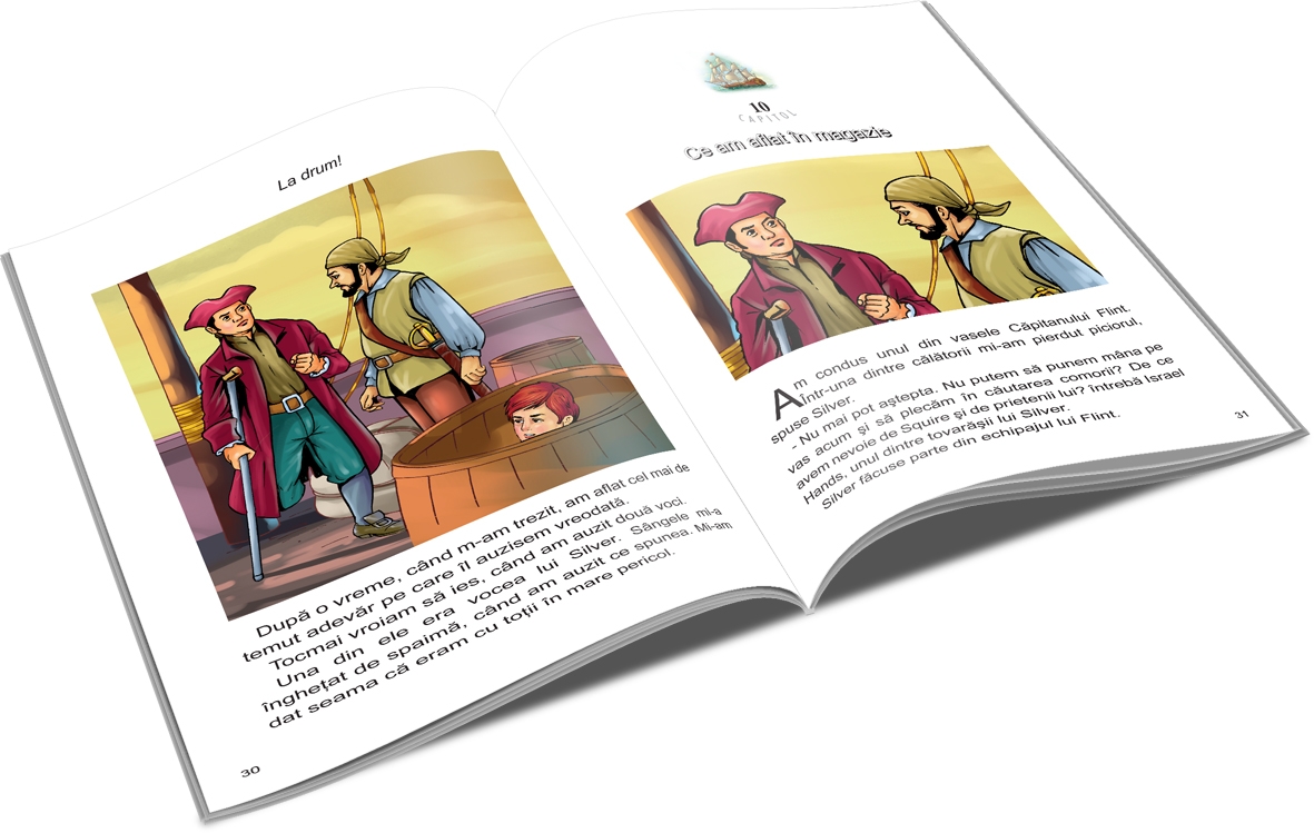 Carte Comoara din Insula   editura Unicart