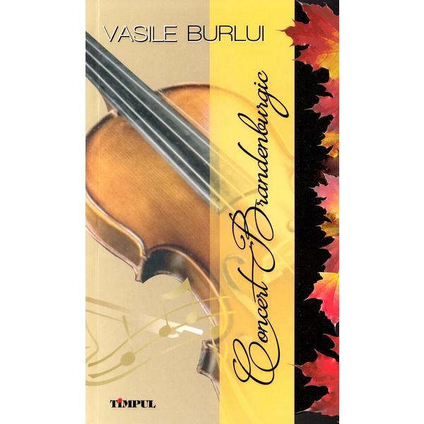 Carte Concert Brandenburgic - Vasile Burlui