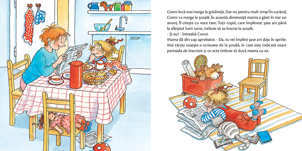 Carte Conni merge la scoala autor Liane Schneider editura Casa