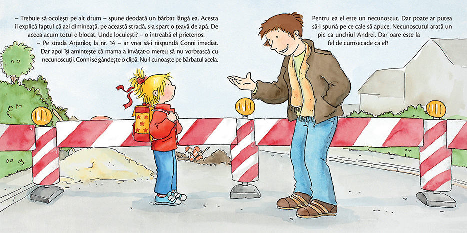 Carte Conni nu sta de vorba cu necunoscuti autor Liane Schneider editura Casa